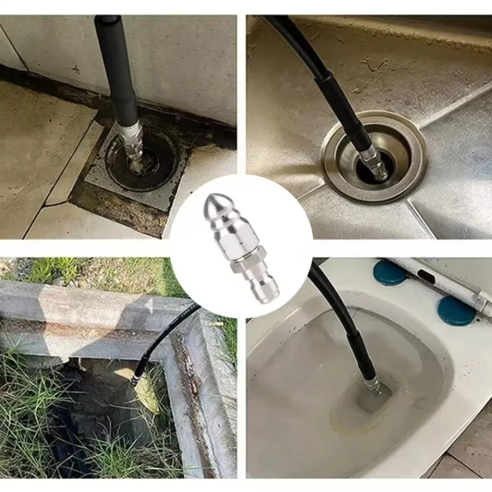 Uso en limpieza de tuberías y drenajes