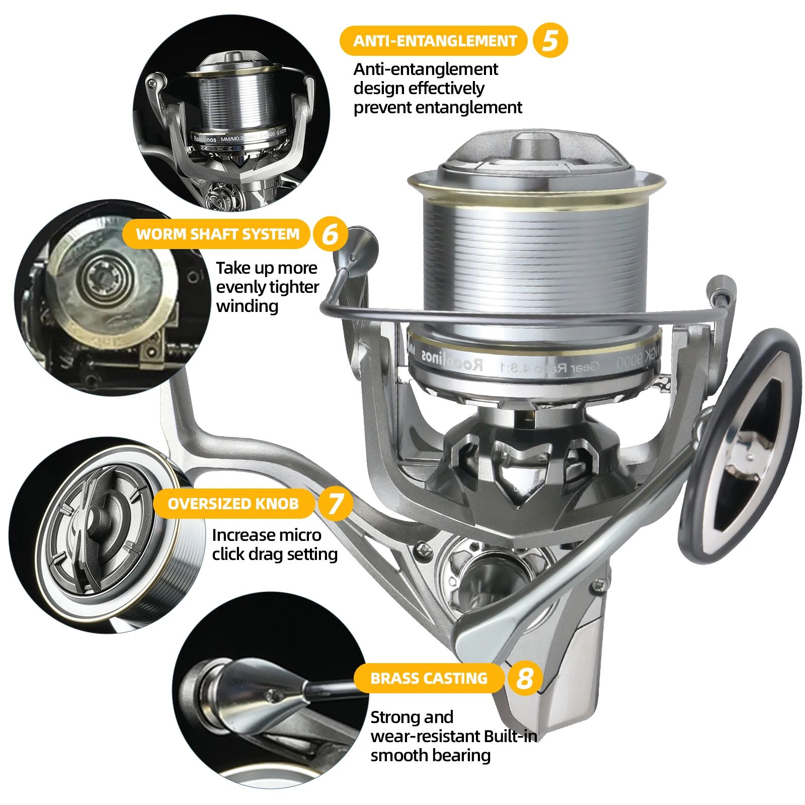 NGK Long Shot Carrete Giratorio Jigging Surf Agua Salada - imagen 5