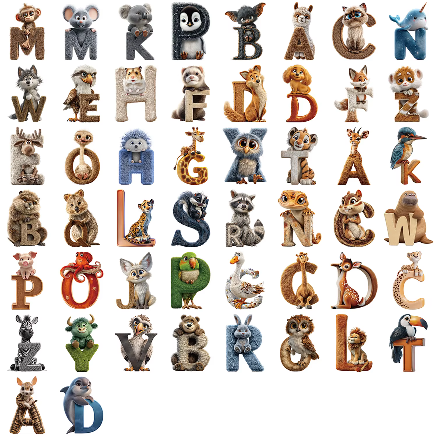 Pegatinas impermeables con diseño animal para Stickers - imagen 4