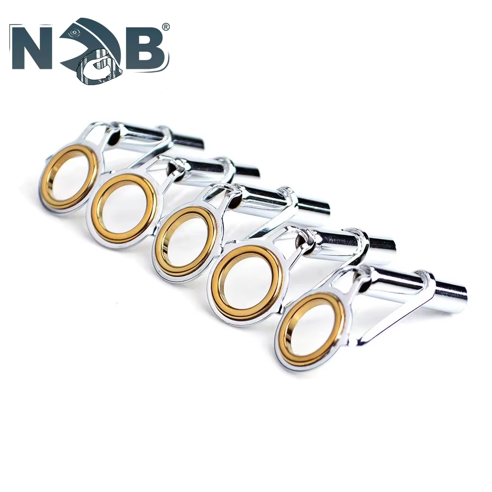 Guías de caña NGB con anillos de cerámica – Acero inoxidable - imagen 5