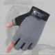 Guantes de pesca antideslizantes dos dedos con protección solar
