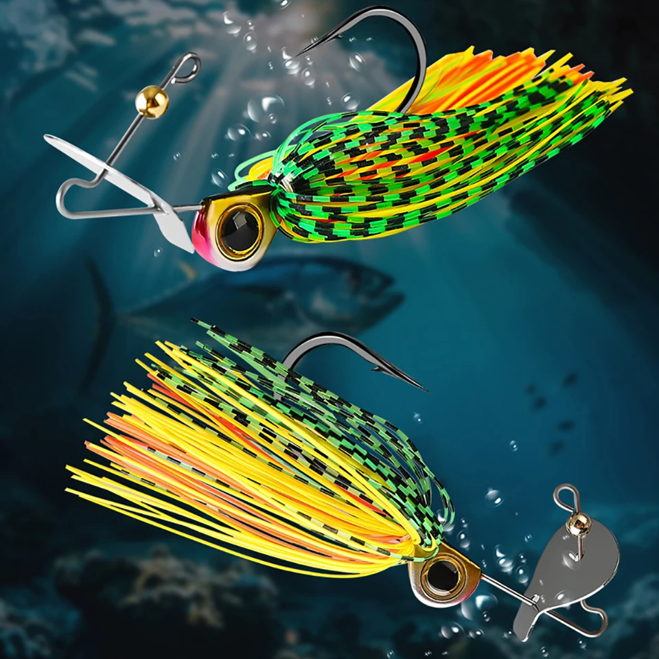 Chatterbait WALK FISH con cuchilla grande para lucio y lubina - imagen 2