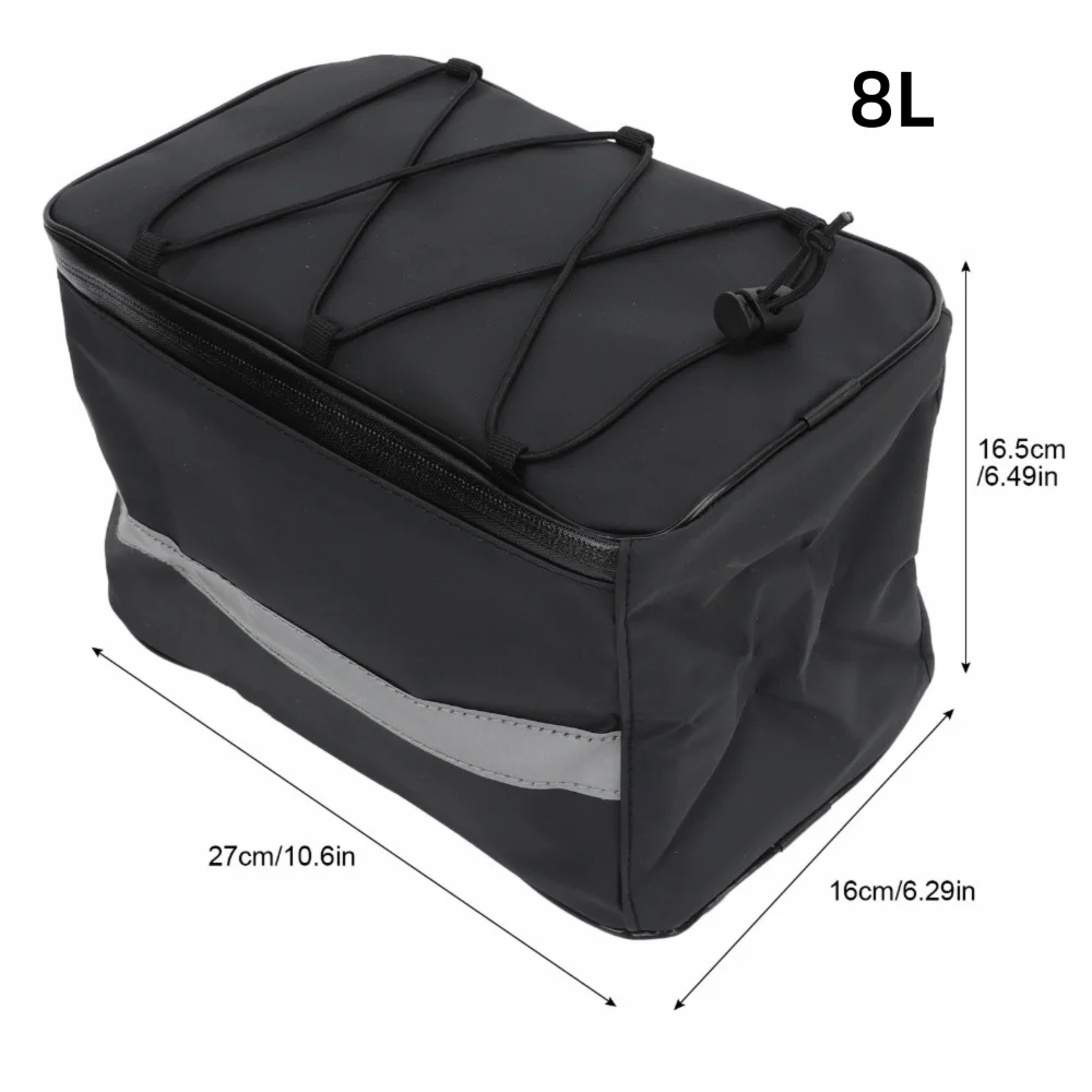Bolsa impermeable para portabicicletas vista lateral