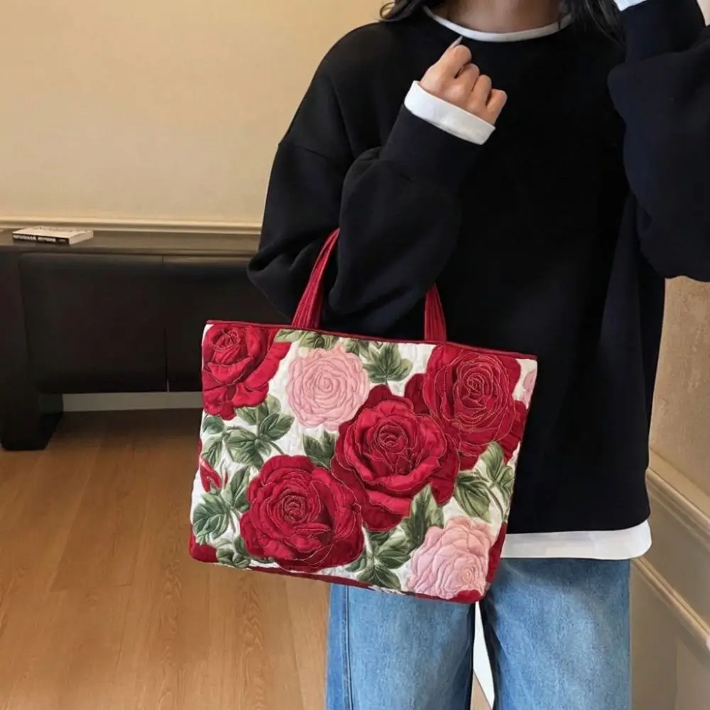 Bolso Tote Vintage bandolera mujer estampado 2D tela Oxford - imagen 2