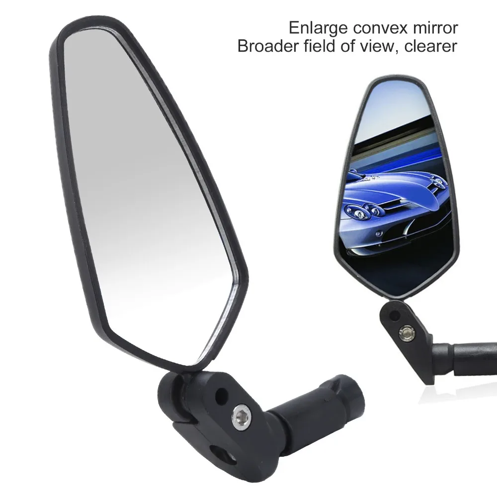 Espejo retrovisor bicicleta ABS convexo ajustable 360° plegable - imagen 4