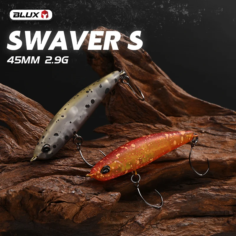 BLUX SWAVER S – Señuelo lápiz hundible sin labios para trucha - imagen 4