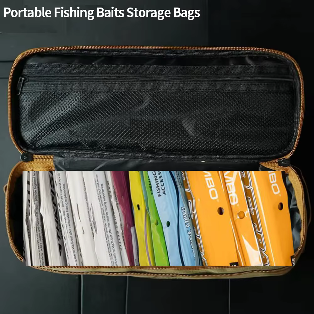 Bolsa impermeable para señuelos blandos y aparejos de pesca - imagen 5