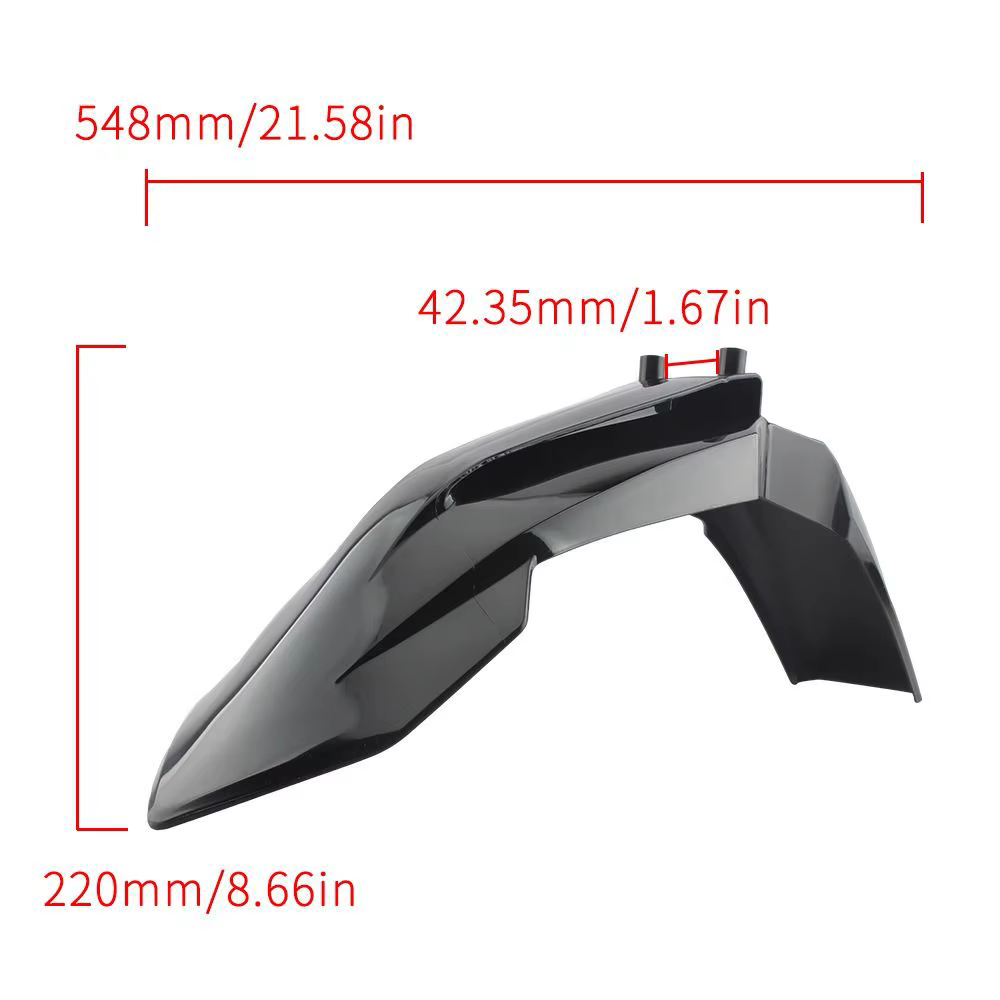 Guardabarros Delantero Universal para KTM 65 SX EXC XC 2018 - imagen 5
