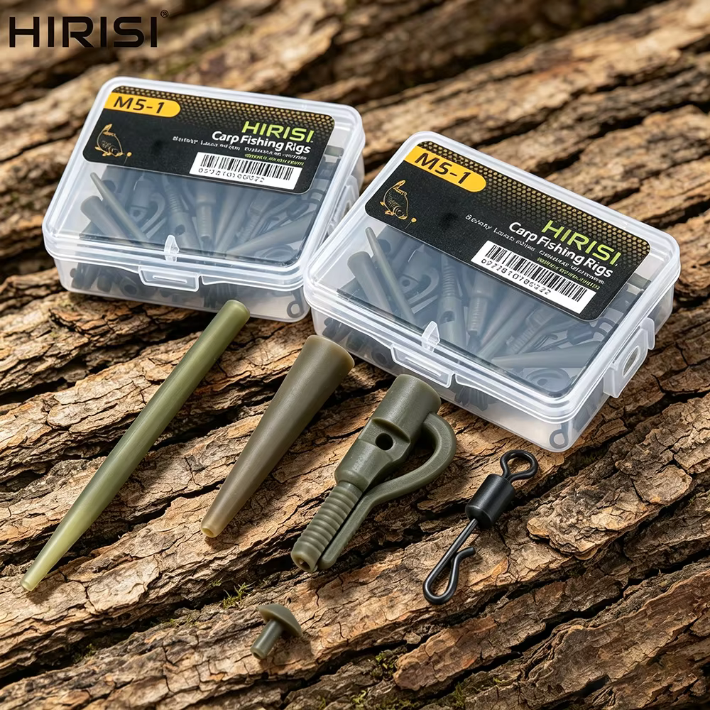 Hirisi Clips de seguridad para carpfishing con esmerillón rápido - imagen 2