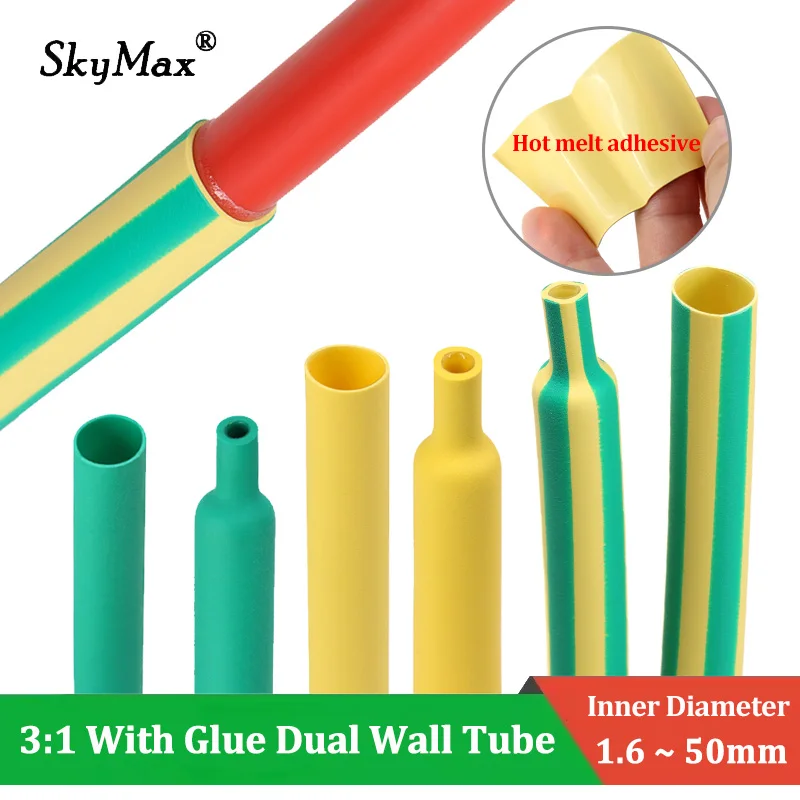 Tubo termorretráctil de doble pared con adhesivo para cables - imagen 3