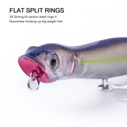 Señuelo flotante tipo lápiz superficie lubina lenguado snapper
