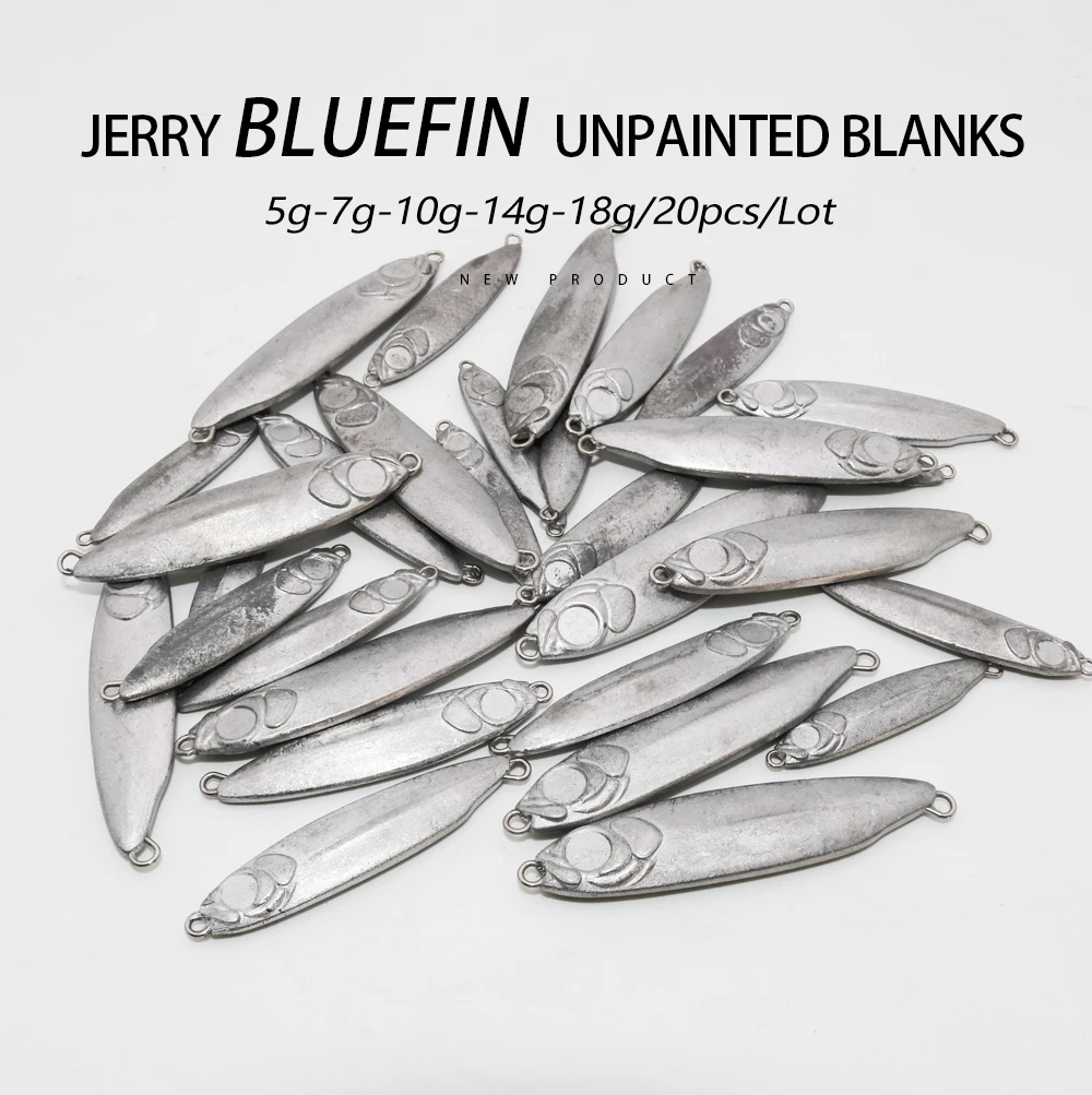 Jig metálico Jerry Bluefin en acción