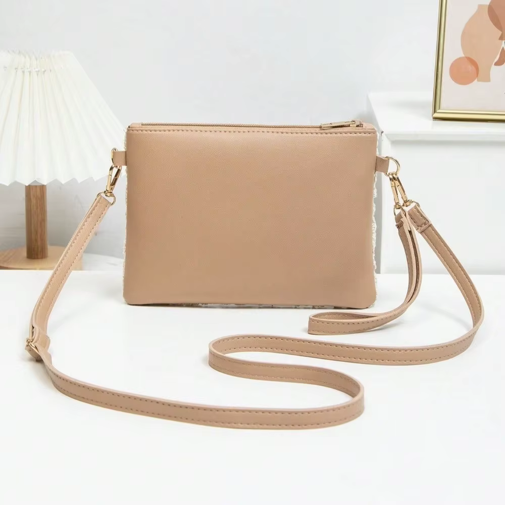 Bolso Boho Tejido en PU con Cremallera – Estilo Nieuwe - imagen 2
