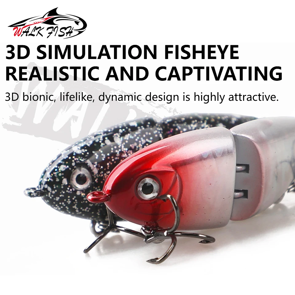 WALK FISH Swimbait de hundimiento lento para lubina y trucha - imagen 3