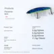 VMC Señuelo Minnow para lubina con anzuelo triple - imagen 4