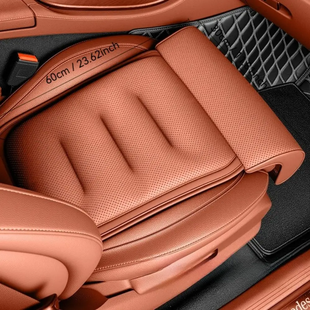 Vista del cojín de asiento con textura