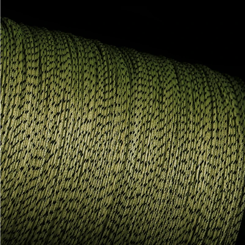 Línea de pesca trenzada PE negra ultra suave baja elasticidad - imagen 2