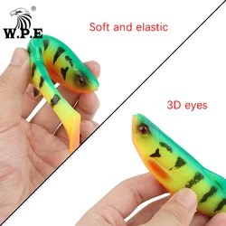 Shad wobbler W.P.E para lubina – Silicona blanda