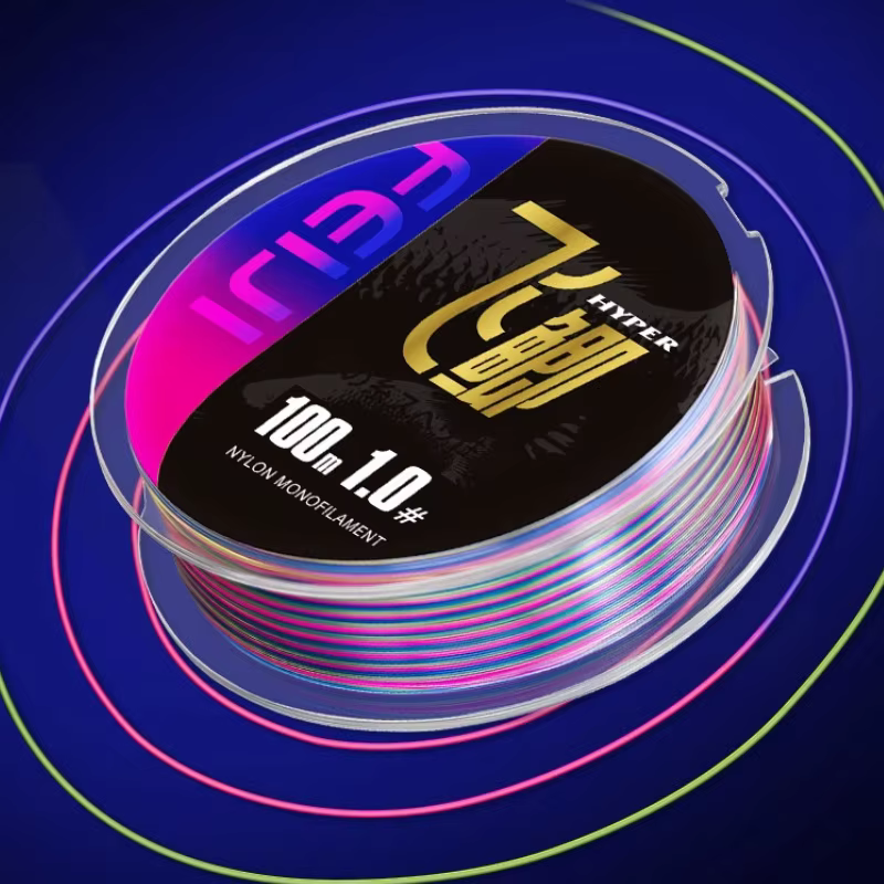 Línea monofilamento fluorocarbono anti-torsión – Náilon