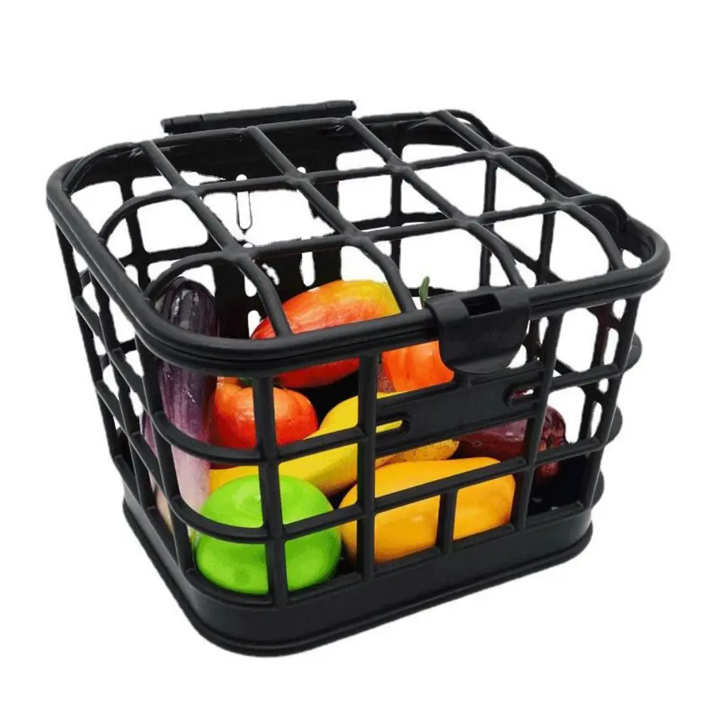 Cesta negra para almacenamiento ligero