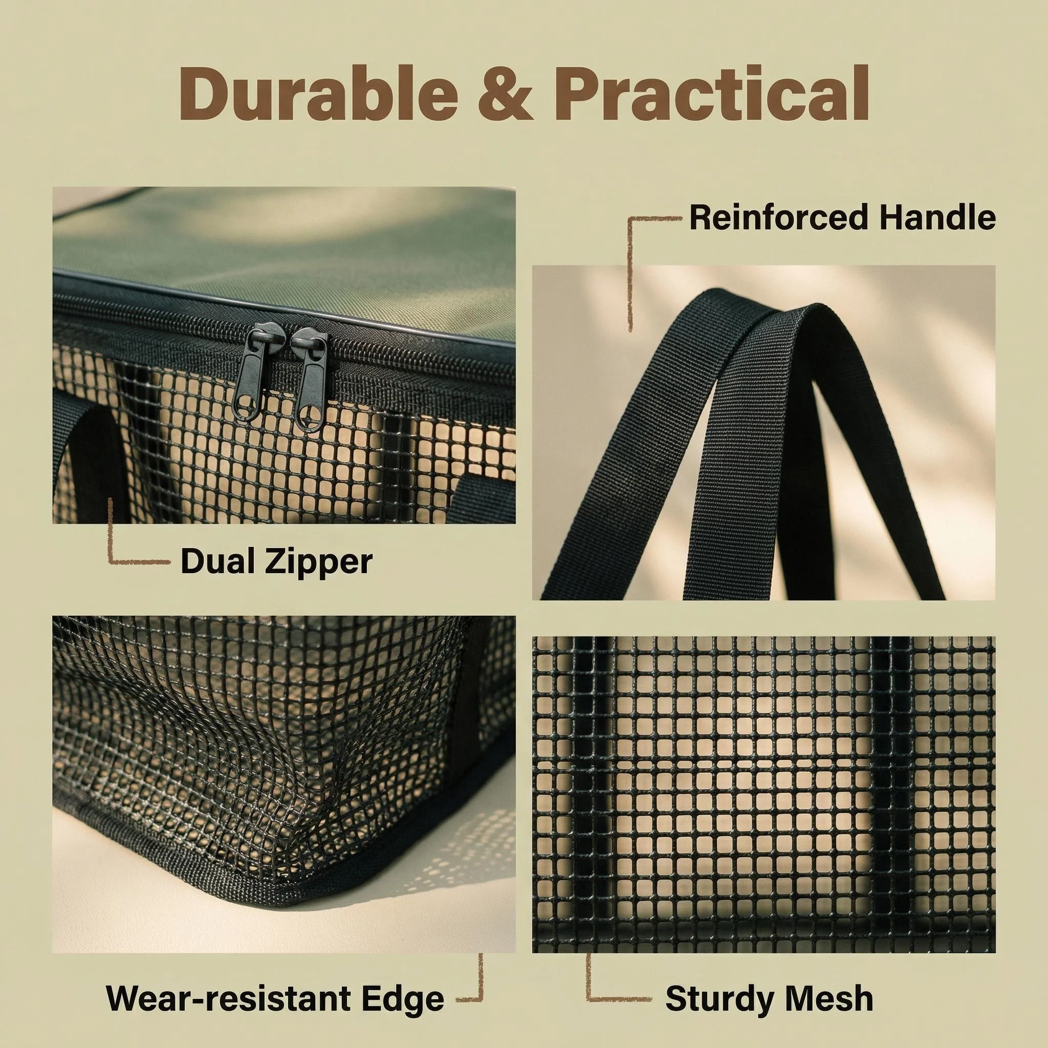 Material protector y acabado de la bolsa para pesca