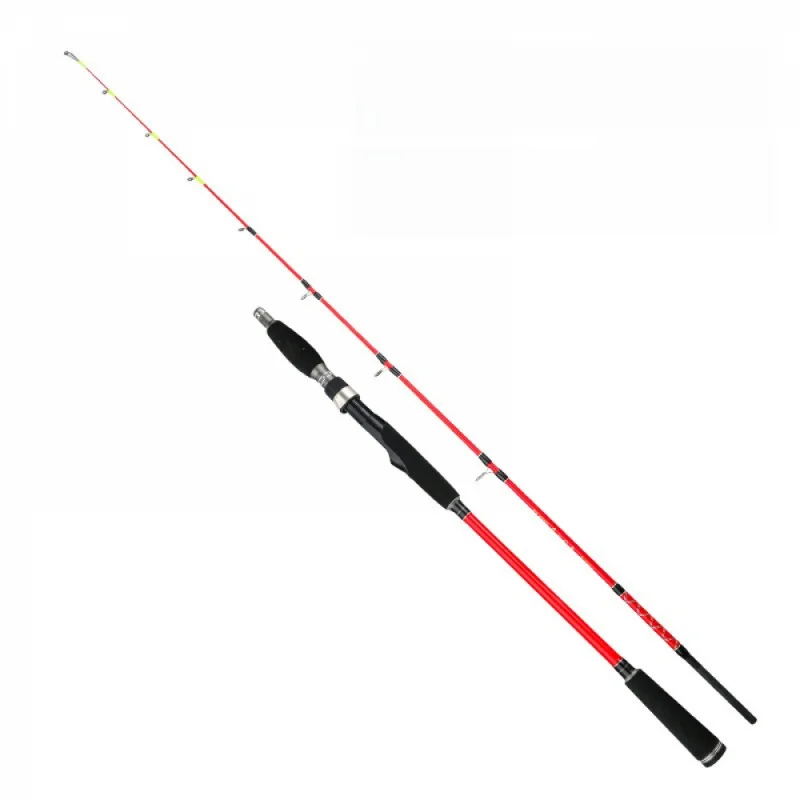 Caña de slow jigging de carbono punta sólida para alta mar - imagen 5