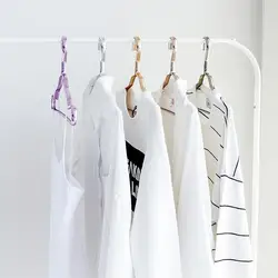 Perchas de aluminio antideslizantes metalizadas engrosadas para ropa