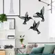 Iron Bird decoración de pared de metal con colibrí calado hueco - imagen 3