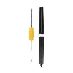Aguja de pesca de acero con doble punta – herramienta para enhebrar