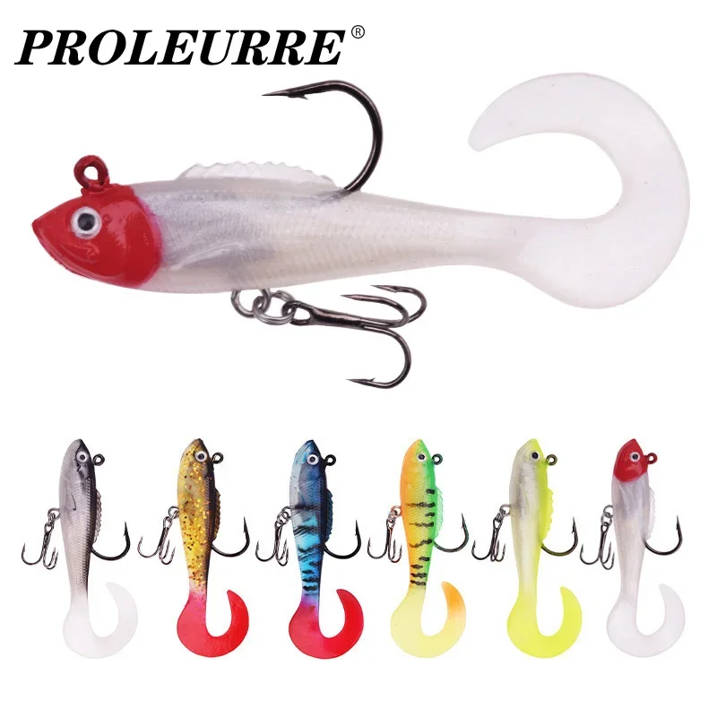 Señuelo vinilo Paddle Tail 6cm para lubina – 4g - imagen 3
