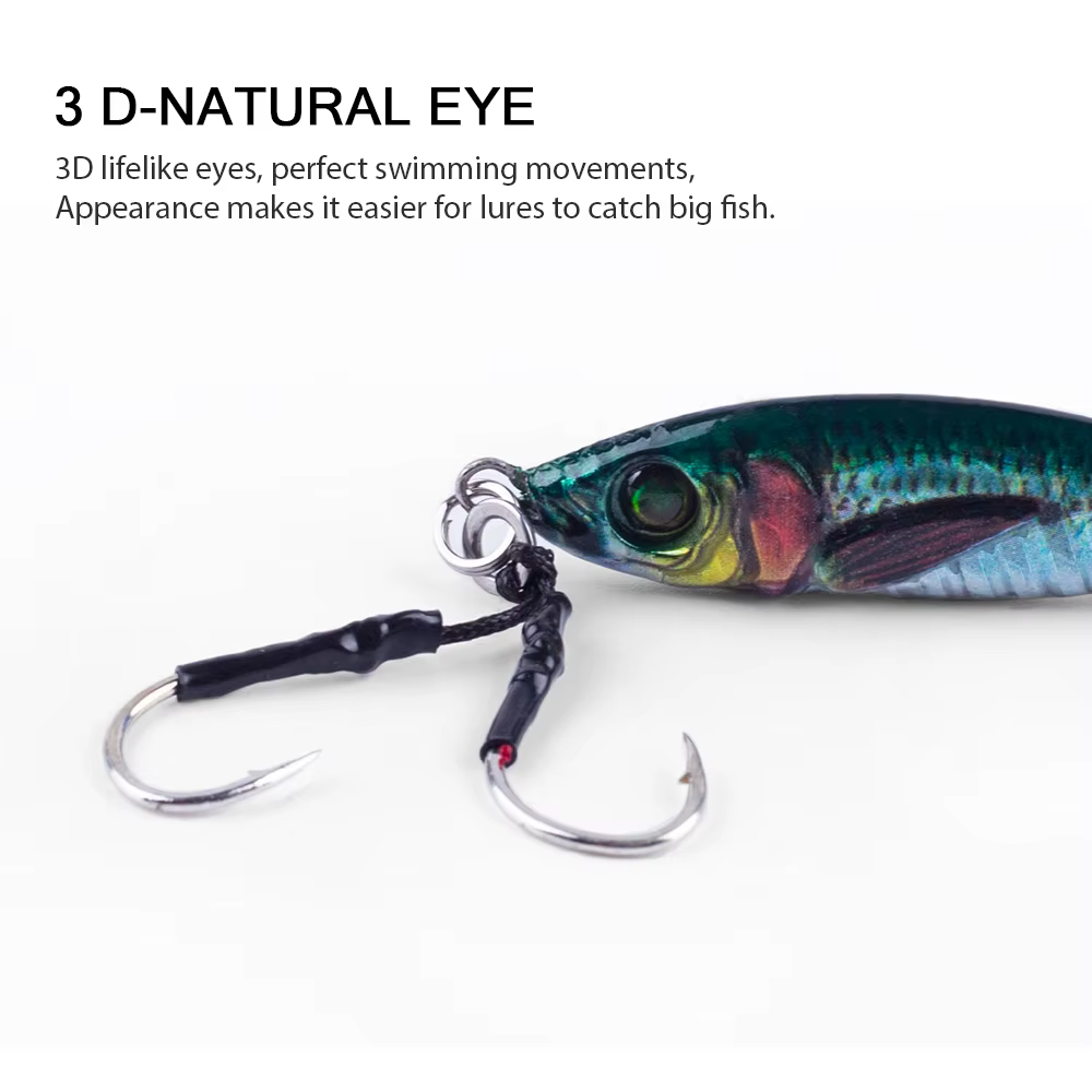 Hanlin Cuchara Giratoria para Lubina – Señuelo Metalizado de Pesca - imagen 2