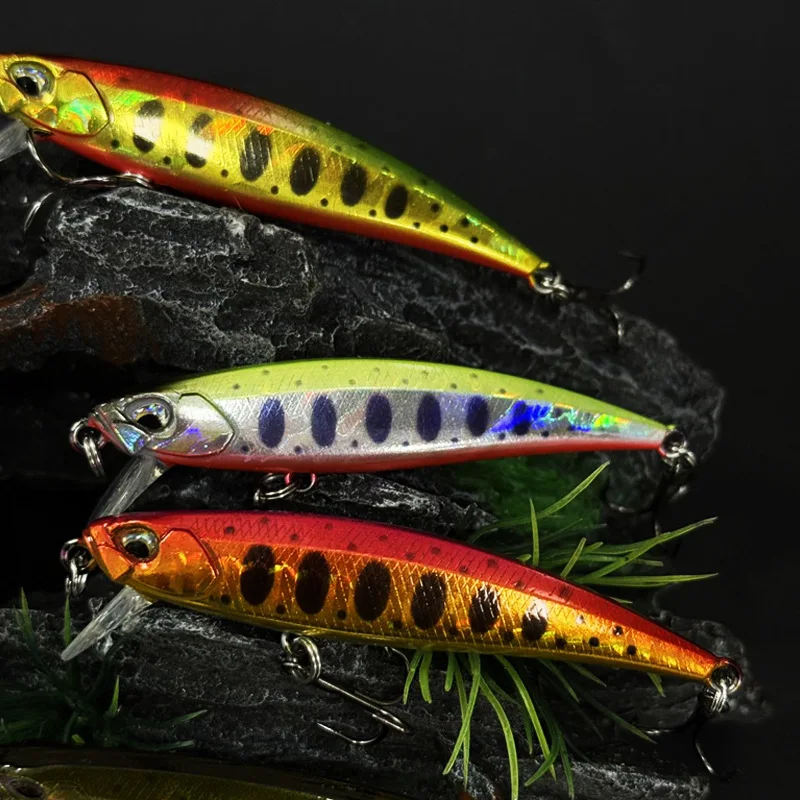 Señuelos Minnow hundidos de plástico duro para pesca en arroyos - imagen 2