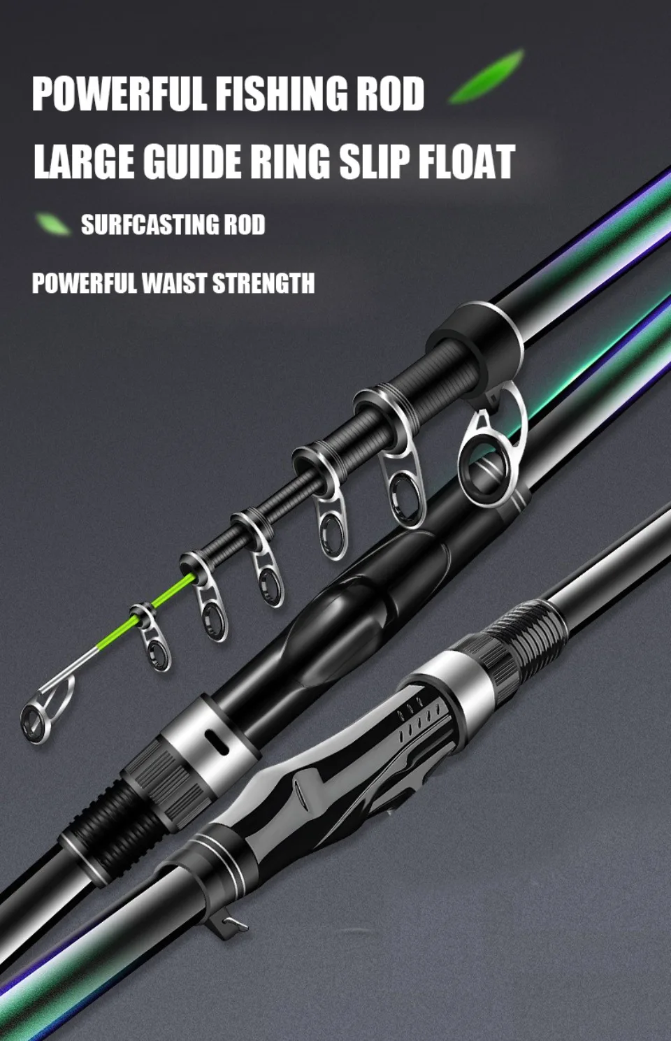 Detalle del sistema telescópico cerrado y abierto