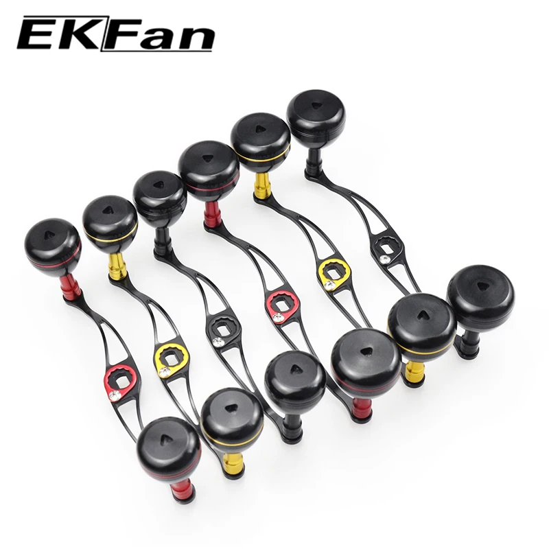 Manivela para carrete baitcasting EKFan de aluminio ultraligera