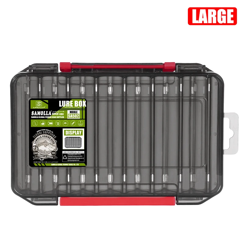 Caja de aparejos compacta doble cara impermeable para pesca - imagen 5