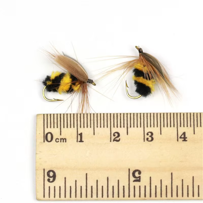 Insecto Artificial Abeja Wobbler Spinner de Pesca Carpa Trucha - imagen 2