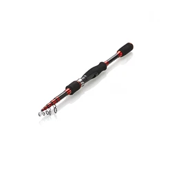 Caña spinning DEUKIO fibra de carbono para viaje y agua salada