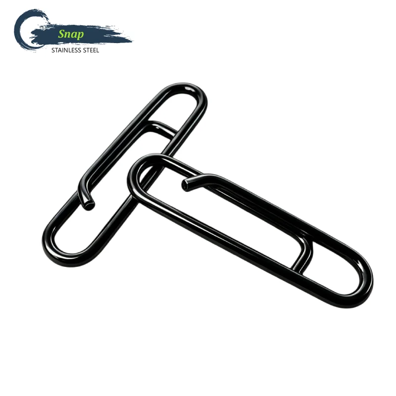 Clips de pesca giratorios inox para agua salada – señuelos rápidos