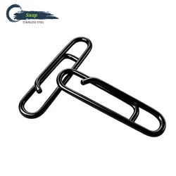 Clips de pesca giratorios inox para agua salada – señuelos rápidos