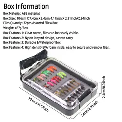 Kit moscas para trucha Bimoo – Ninfa tungsteno y wet fly