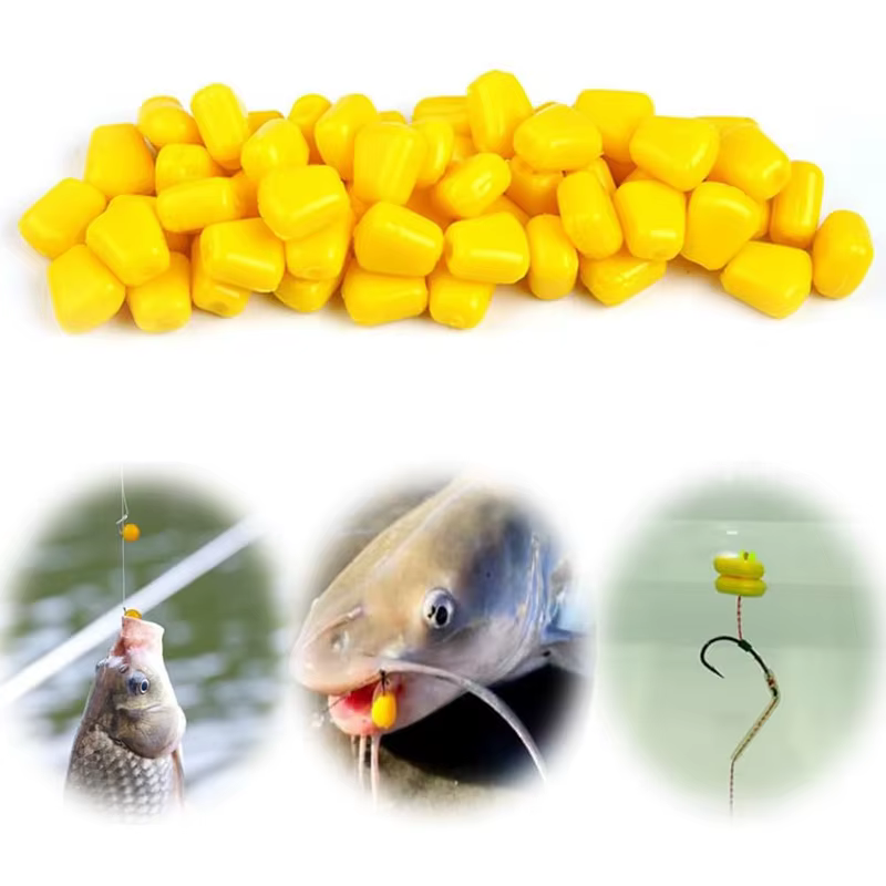 Señuelo de maíz artificial flotante para pesca en agua dulce
