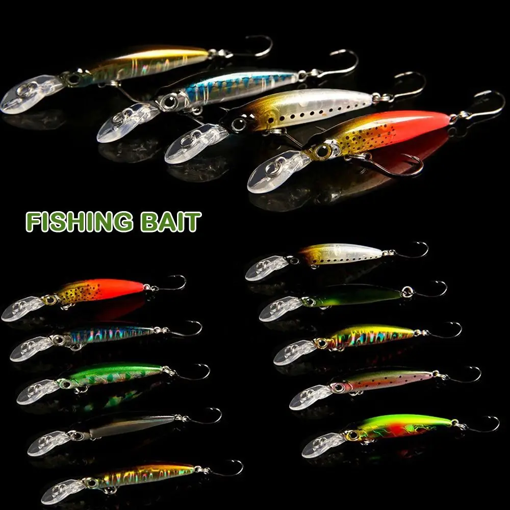 VIB Minnow señuelo hundimiento lento ojos 3D para lubina - imagen 5