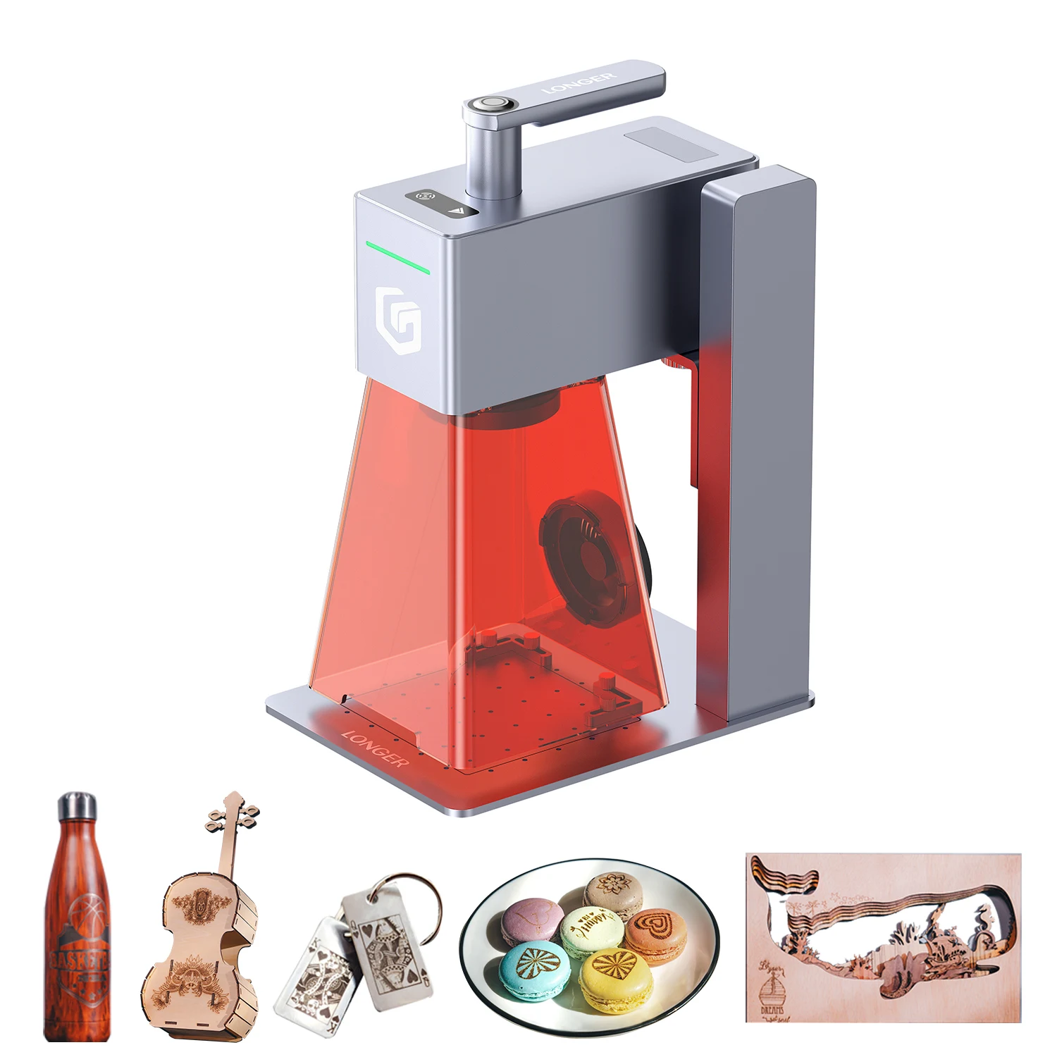 Grabador láser portátil Longer Nano Pro con punto de precisión - imagen 2