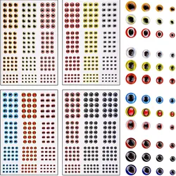 Ojos holográficos realistas para señuelos de pesca – Atado de moscas DIY