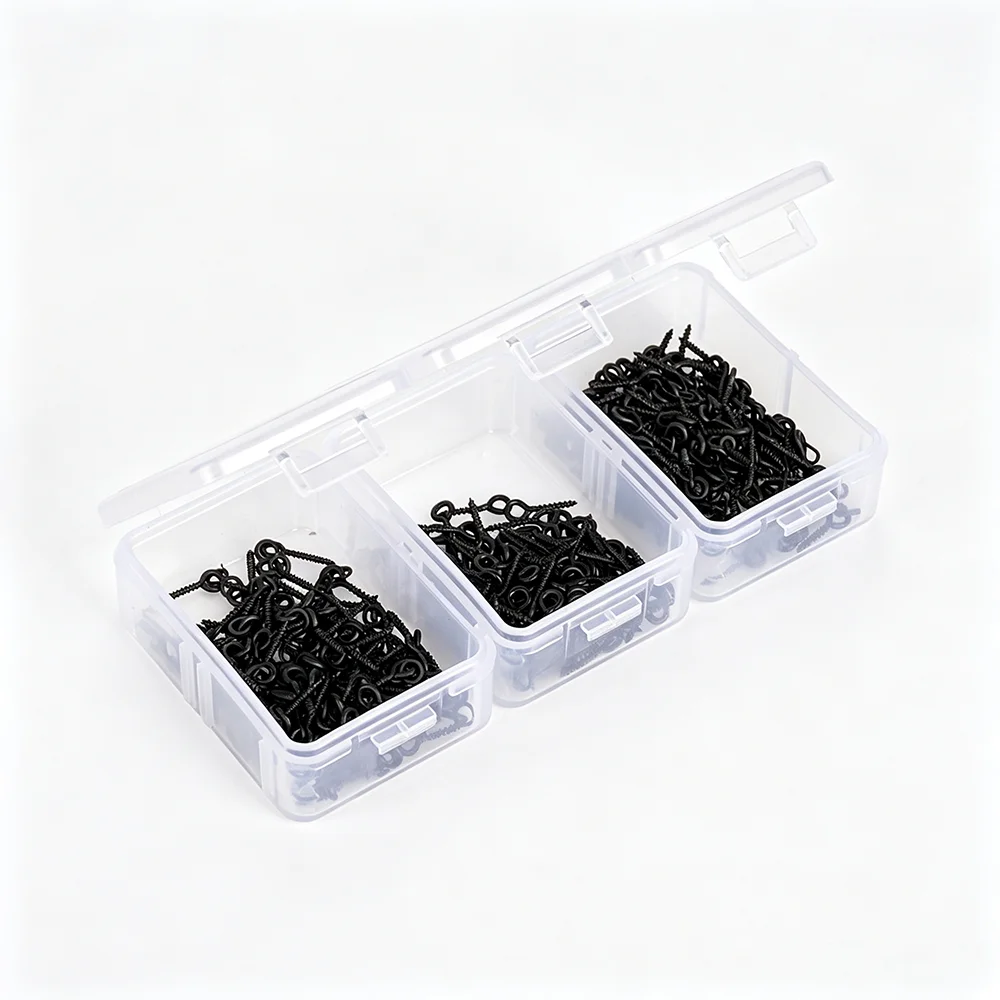 Hirisi tornillos para boilies carpa con anilla metálica sólida - imagen 5