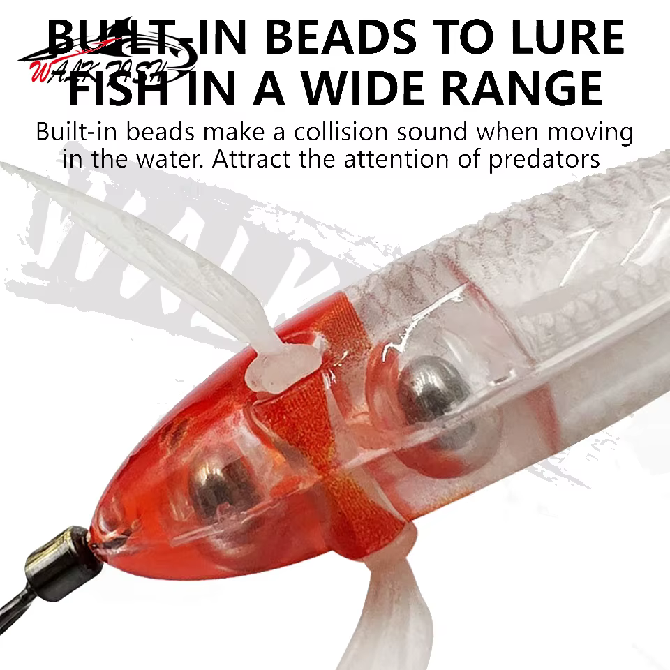 Señuelo de gamba luminoso Walk Fish – Jig para pesca marina - imagen 2