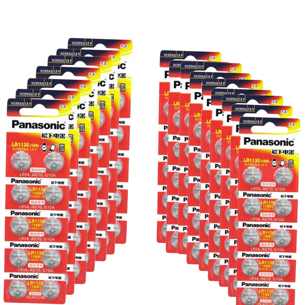 Marca Panasonic y modelo LR1130/AG10