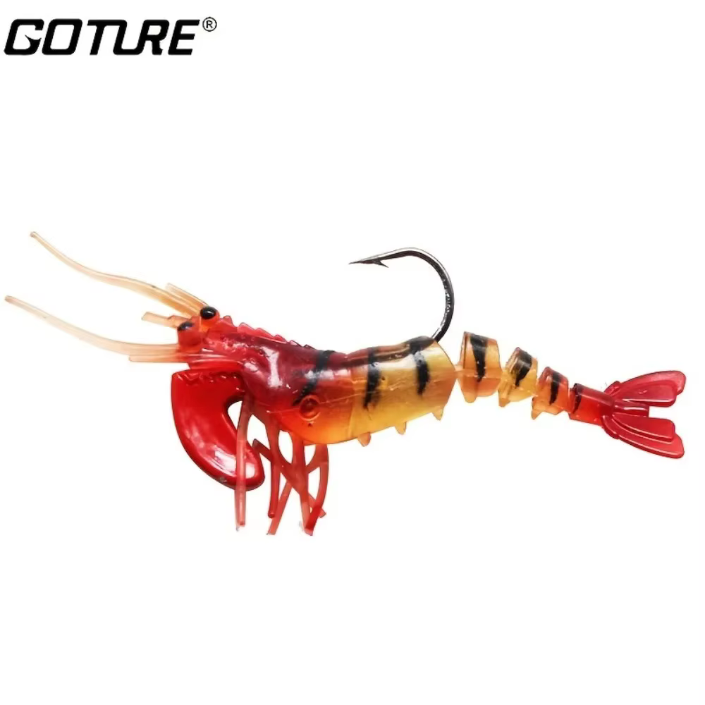 Señuelo camarón luminoso Goture para pesca en agua salada - imagen 5