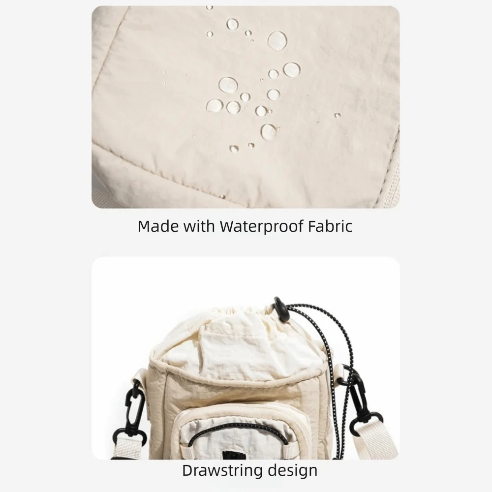 Bolso bandolera deportivo ligero nailon para botella de agua - imagen 3