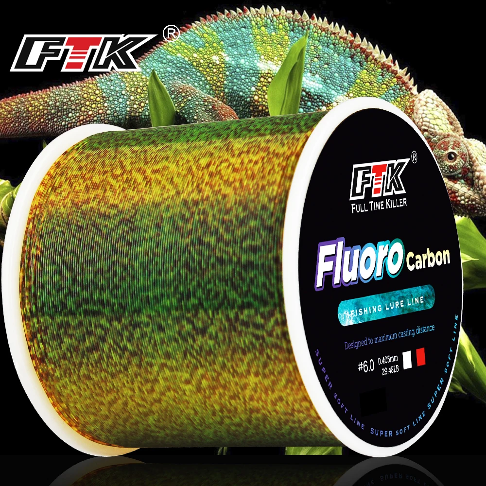 Sedal de Fluorocarbono FTK Invisible – Resistente para pesca - imagen 3